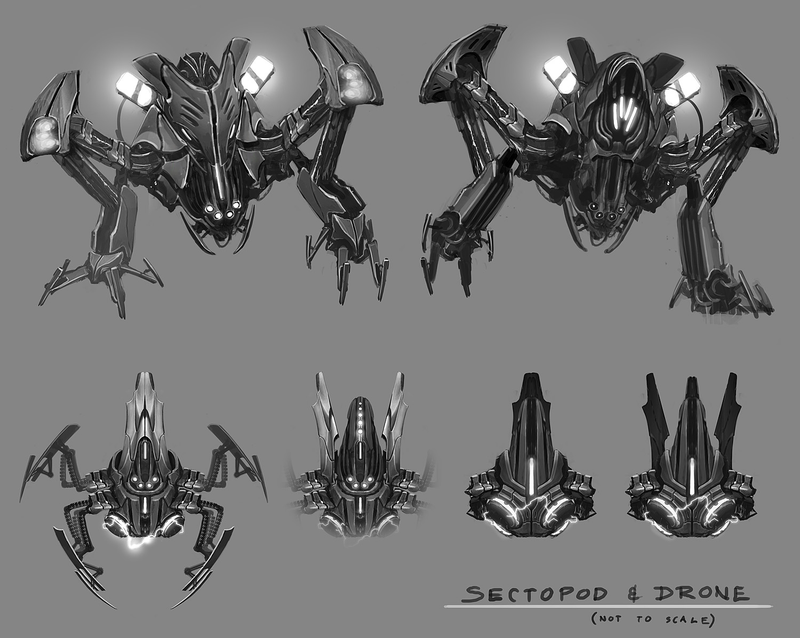 Illustration for article titled Get a First Look at XCOM's Fantastic Concept Art